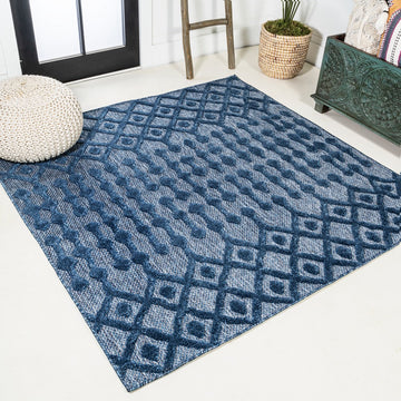 Peralta Moroccan Diamond Indoor/outdoor Area Rug